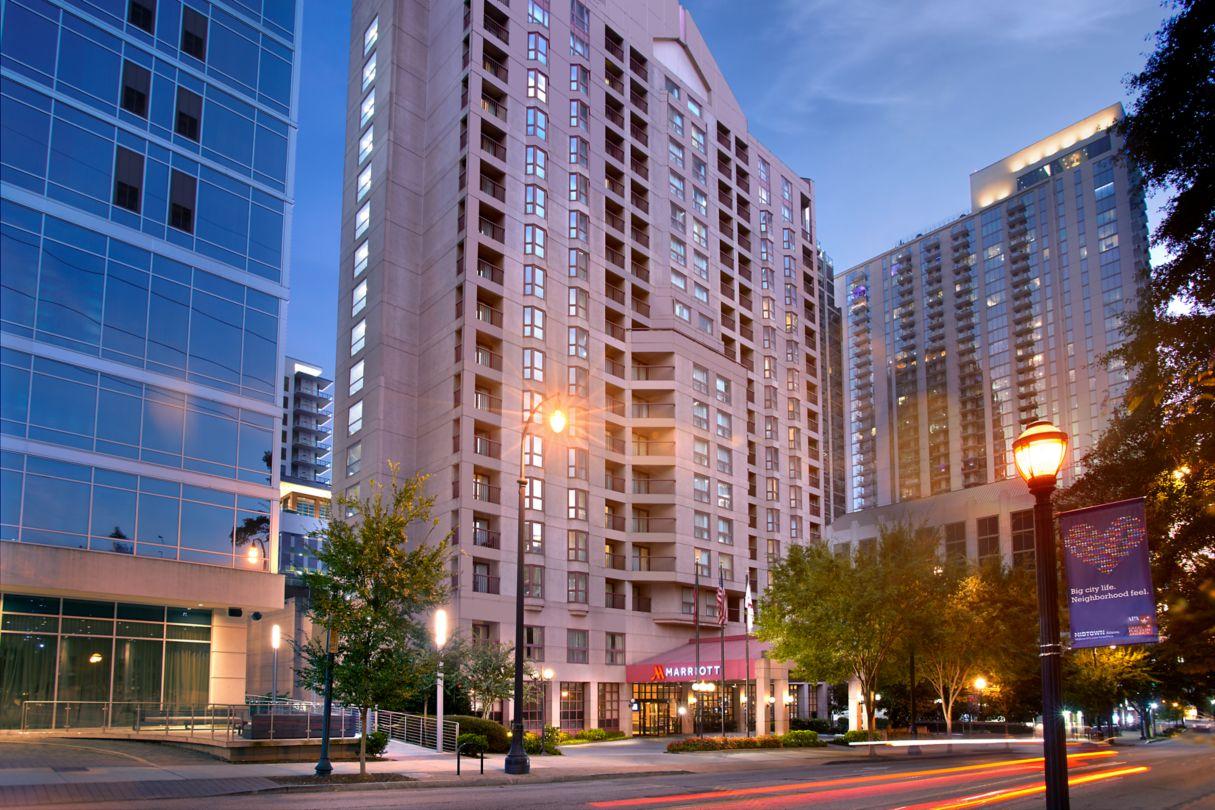 Atlanta Marriott Suites Midtown Dış mekan fotoğraf